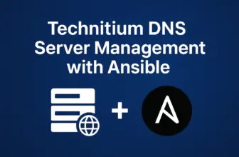 Technitium DNS Management with Ansible
