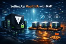 Hashicorp vault HA configuration with raft.