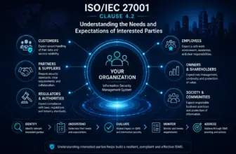 ISO 27001 Clause 4.2 stakeholder infographic